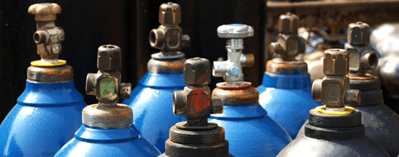 Заправка и обмен газовых баллонов с доставкой по Октябрьской и области